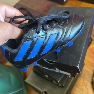 Kids adidas soccer shoes
